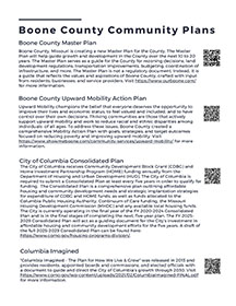 2024 Boone County Housing Study Presentation Cover