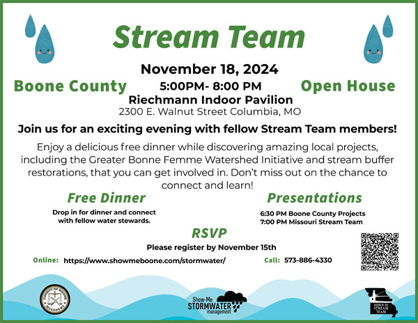 Boone County Stream Team Open House Flyer thumbnail